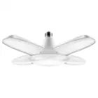 Промышленный светильник 38 Вт, 52 светодиода, складной светильник для гаража с вентилятором, промышленный светильник, прочный светильник для гаража, лампа для мастерской, гаража