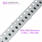 100 шт. 0805 SMD 14 Вт 0R  10 м чиповый резистор 0 10R 100R 220R 330R 470R 1K 4,7 K 10K 47K 100K 0 10 100 330 470 Ом