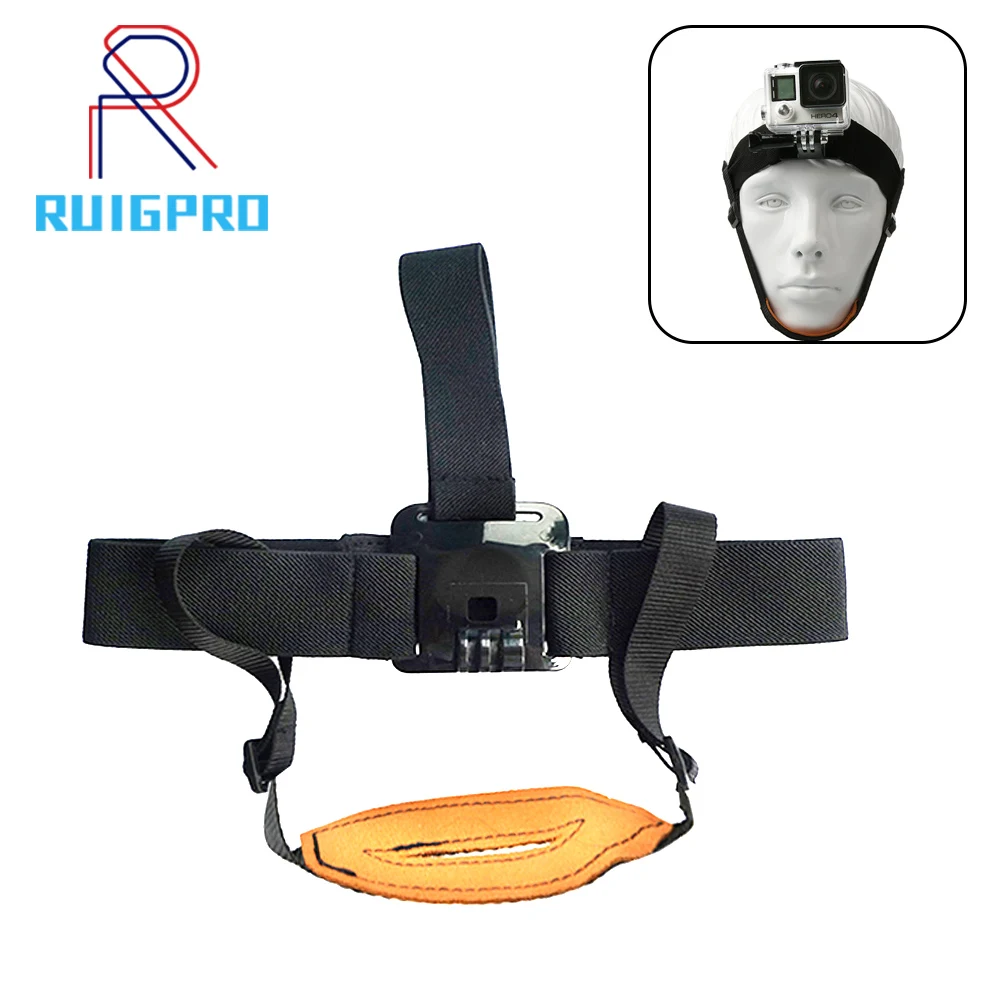 RP головная повязка на голову с креплением шлем для спортивной камеры GoPro Hero 9 8 7 6 5 4