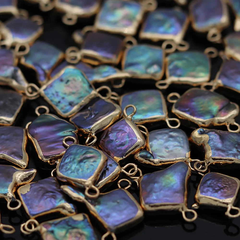 

Подвеска из натурального пресноводного жемчуга, 12x20-12x22 мм, 3 шт.