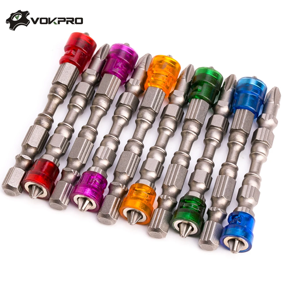 Набор Магнитных Сверл с одной и двойной головкой отверток Нескользящие