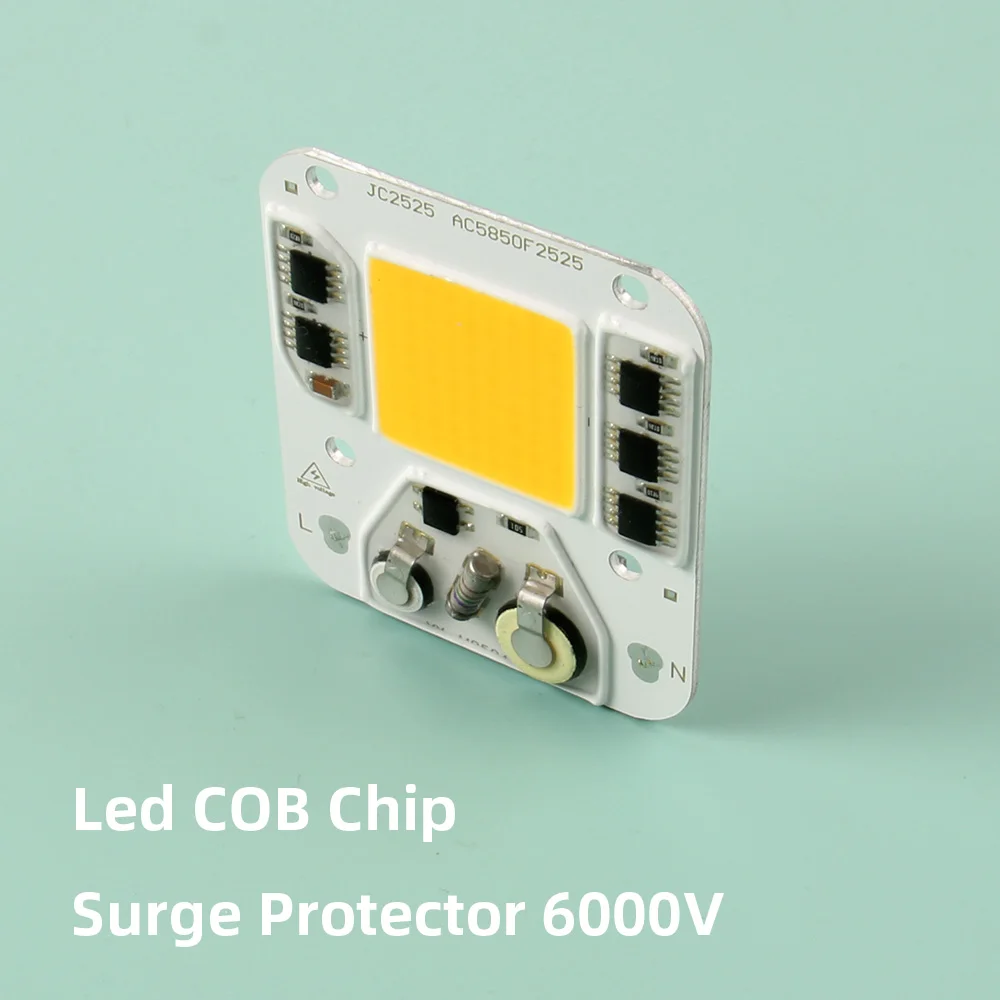 

Led Chips COB Diode Light Source 20W 30W 50W Driver Free for Flood Lamp Spotlight Surge Protector DIY Lover
