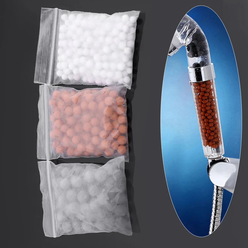 Hot Sale 3 Colors Replacing Shower Head Energy Beads Filter Bathroom Water Purification Handheld Balls Saving Tools | Дом и сад