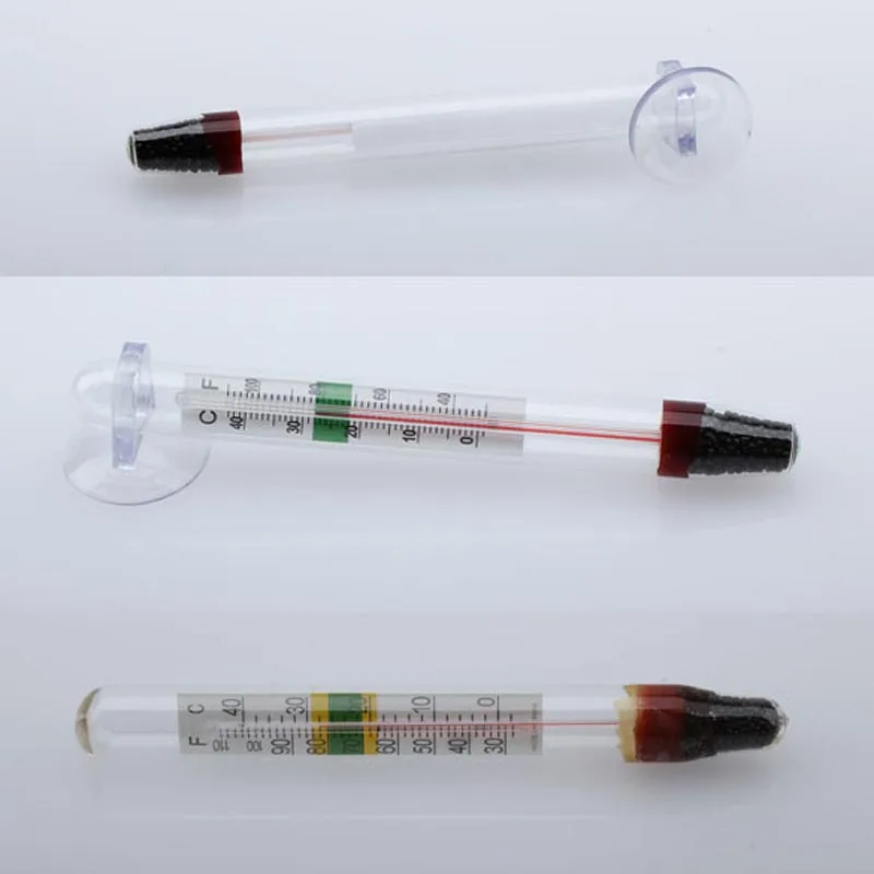 Высокая аквариум украшение Термометр Декор поставки инструменты