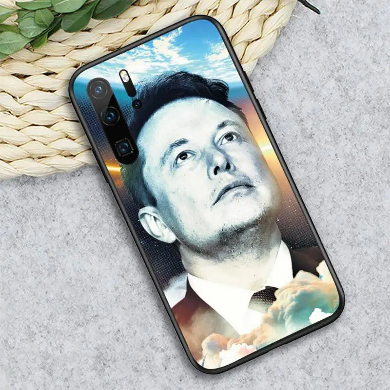 

Elon Musk spacex funny Phone Case For Huawei honor Mate P 10 20 30 40 i 9 8 pro x Lite smart 2019 nova 5t