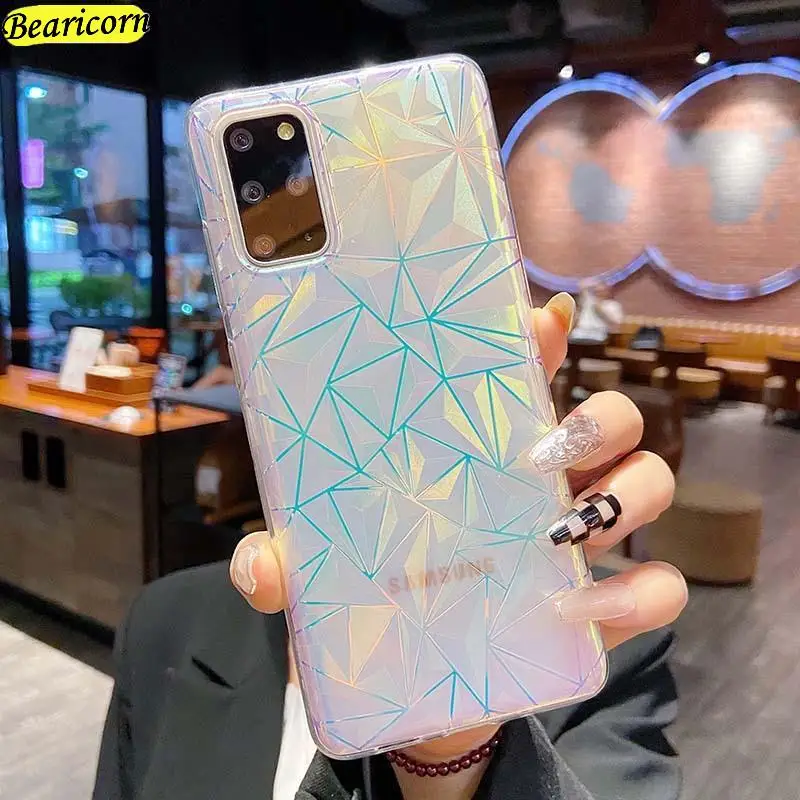 

Luxury Aurora Phone Case For Huawei P30 P40 Lite P50 Pro P Smart Z Plus Y7 Y9 Prime 2019 Mate 30 40 Nova 6 7 SE 7i 8 Flash Cover