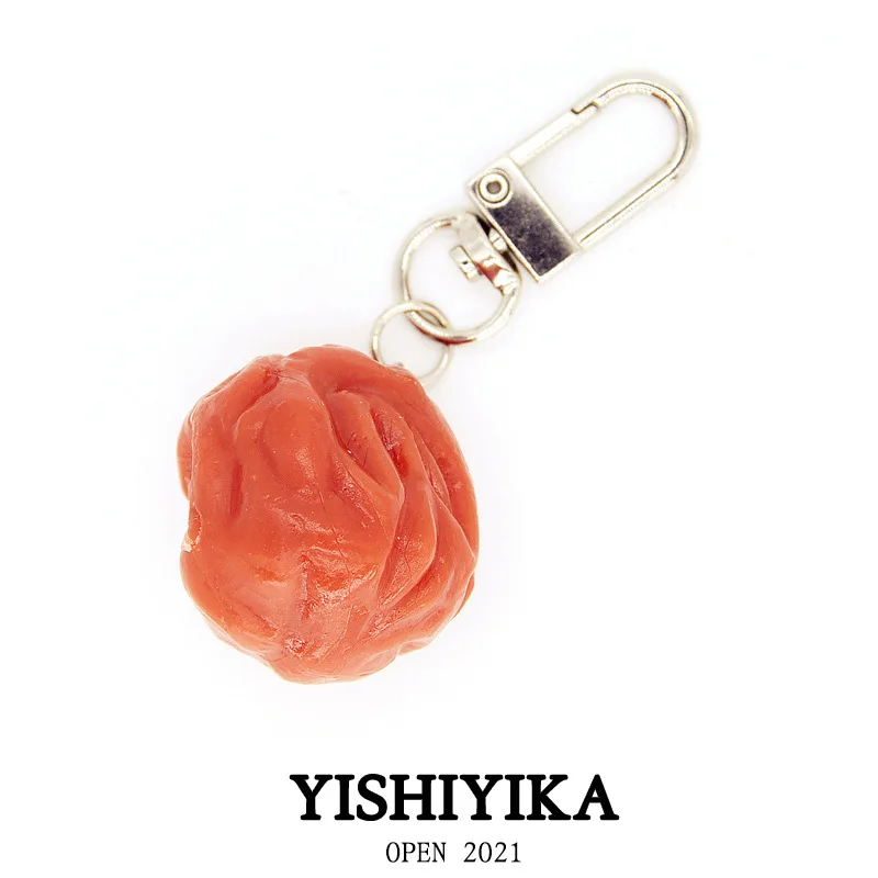 

2021imitation Food Crops Fruit Model Pvc Keychain Japanese Cuisine Bag Pendant Crea Gift Early Education Play Housetive