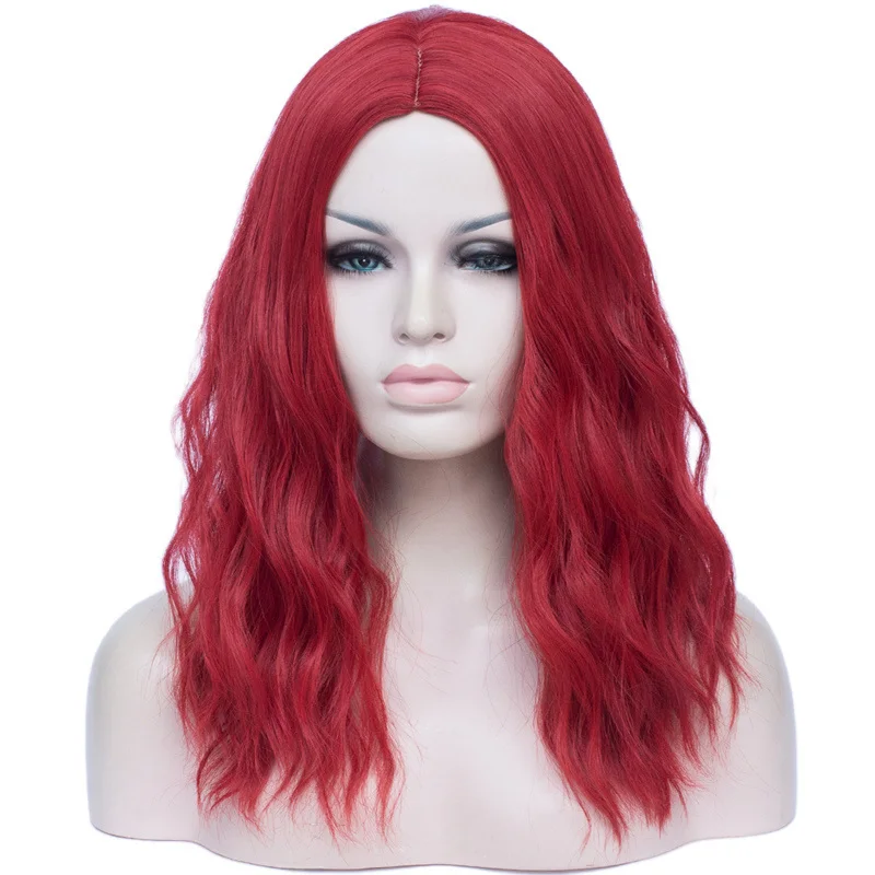 Парик для косплея VICWIG женщин синтетический термостойкий с длинными вьющимися