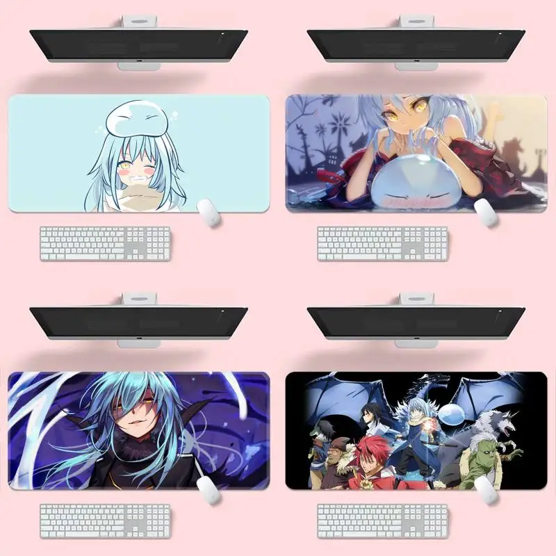

Rimuru Tempest Anime силиконовый большой/маленький коврик для мыши Размер: 30*60 см 30*70 см клавиатура Манга Коврик для мыши
