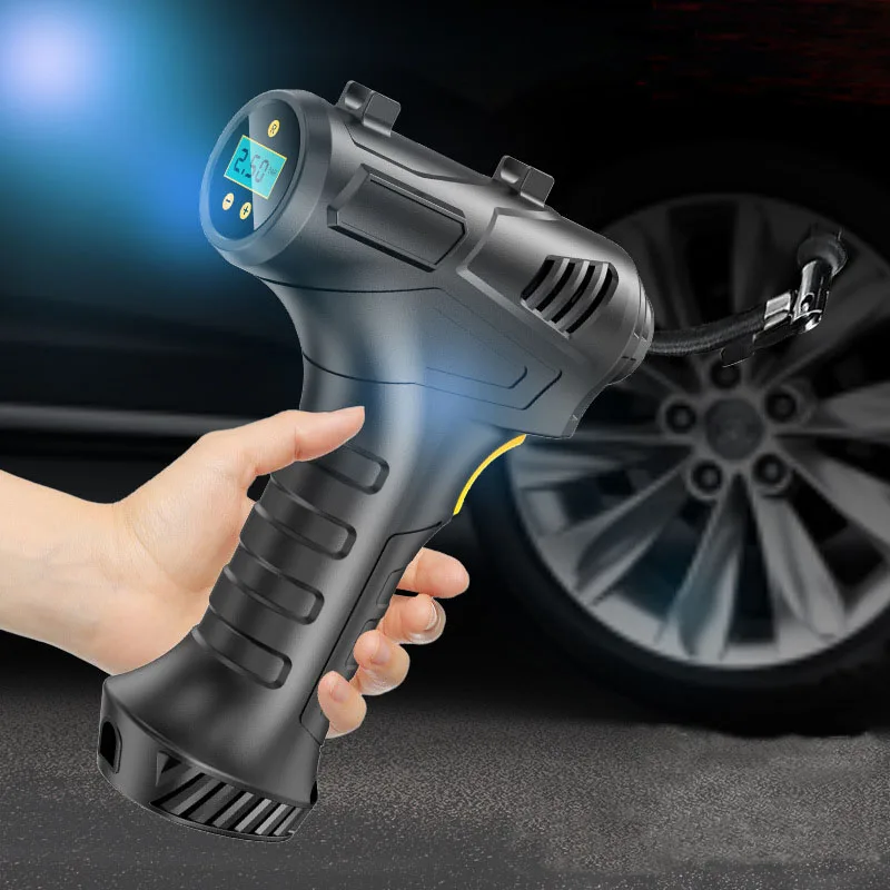 

Car Air Compressor Wireless/Wired Inflatable Pump Portable Air Pump Car Tire Inflator Digital 70W for Car Bike Motorcycle Balls