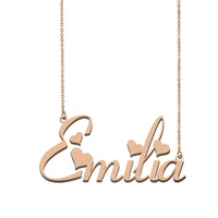 emilia name necklace custom name necklace for women girls best friends birthday wedding christmas mother days gift
