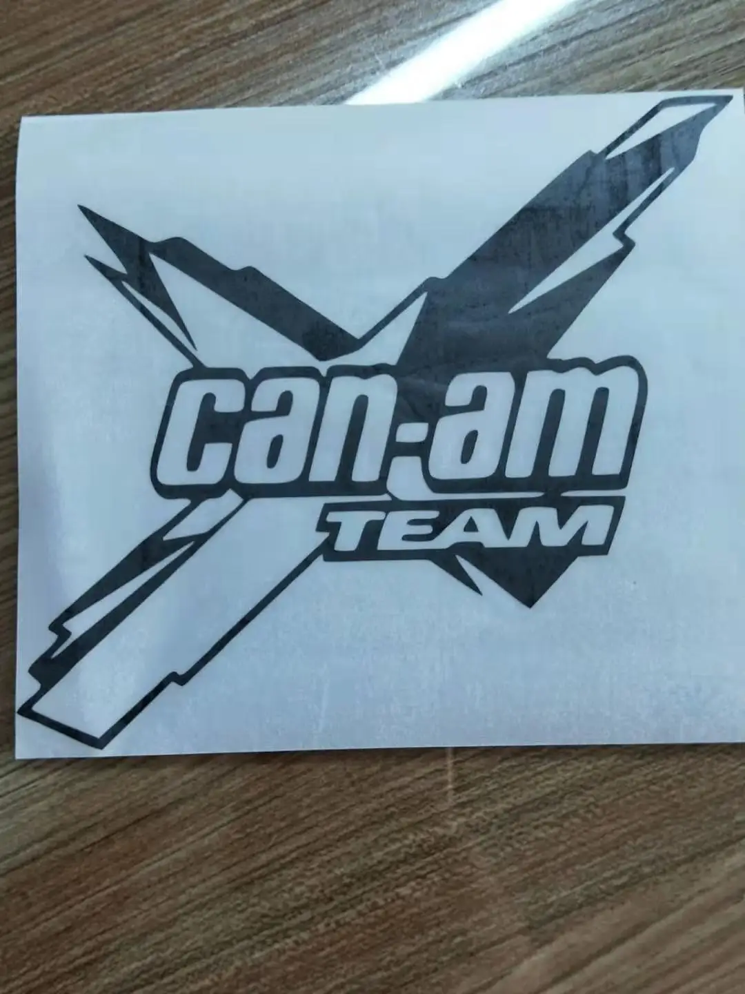 18*16,1 см can-am team Наклейка Виниловая наклейка для автомобиля и других стиль Горячая крутая графика автомобильные аксессуары