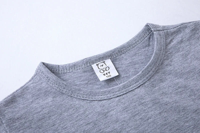 Футболки с короткими рукавами для мальчиков и девочек детская одежда летние