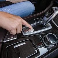 car electronic multimedia hand brake auto h button cover trim for bmw 5 6 7 x3 x4 x5 x6 f10 f07 f25 f26 f15 f16
