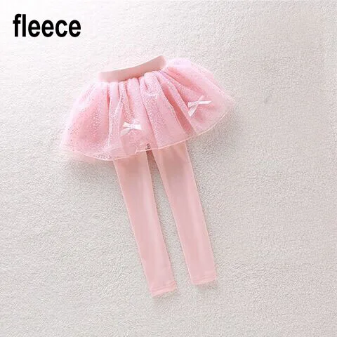 03 fleece MERI AMMI/новая модная одежда для девочек возрастом от 4 до 12 лет Детские хлопковые юбки-пачки с цветочным рисунком и мягкими леггинсами J626 - Цвет: 03 fleece