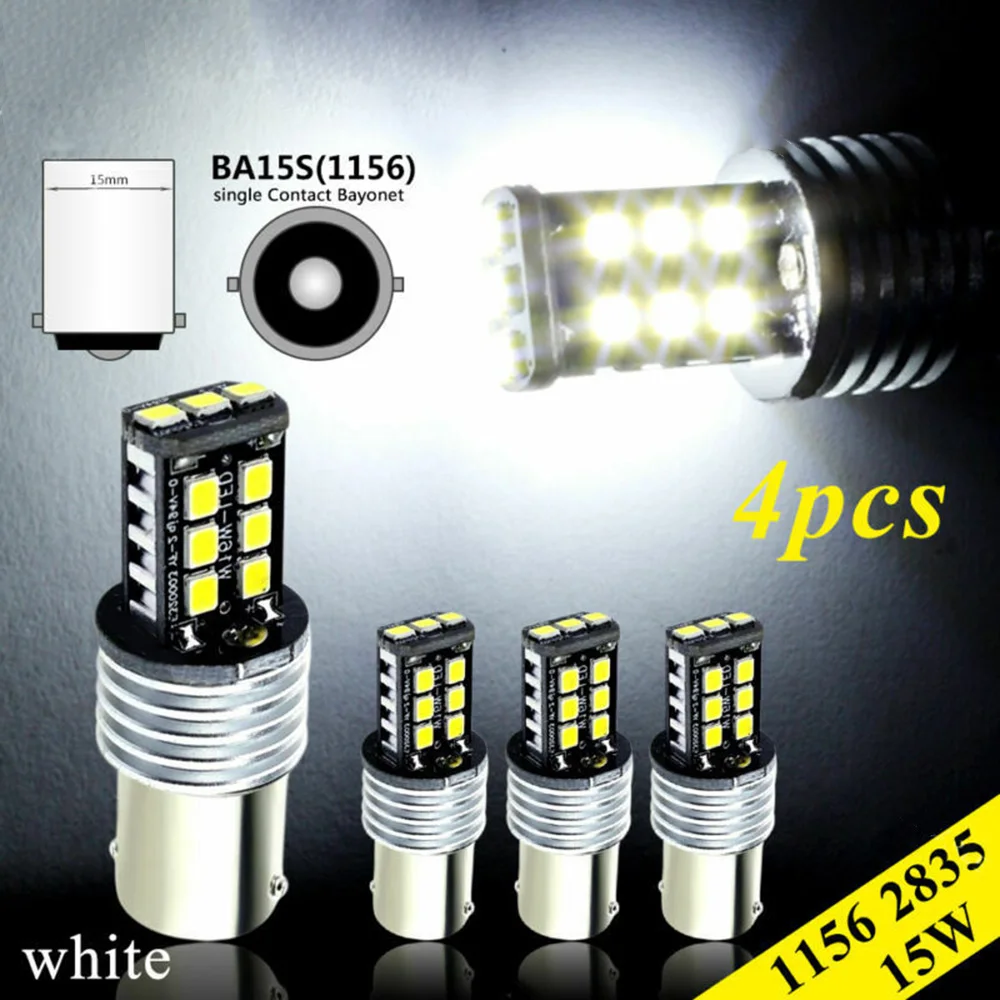 

360 LED Light 6500k Accessory DC 12V Parts Replacement 15-SMD 4X Canbus