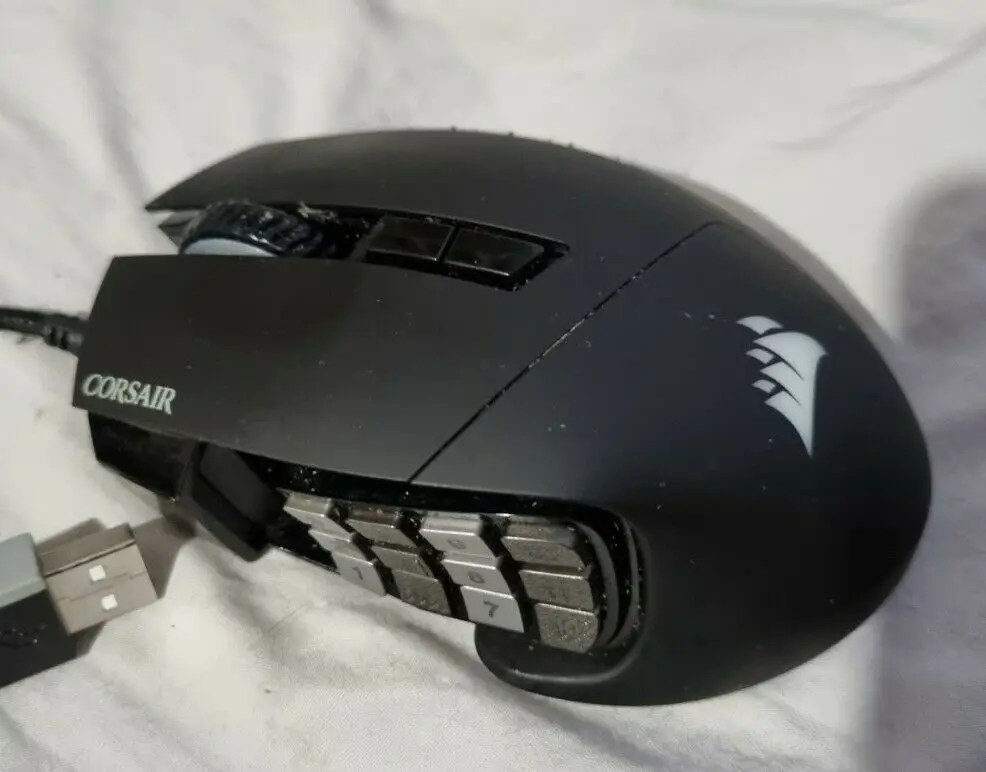

Оптическая игровая мышь для Corsair Scimitar Elite RGB-черная