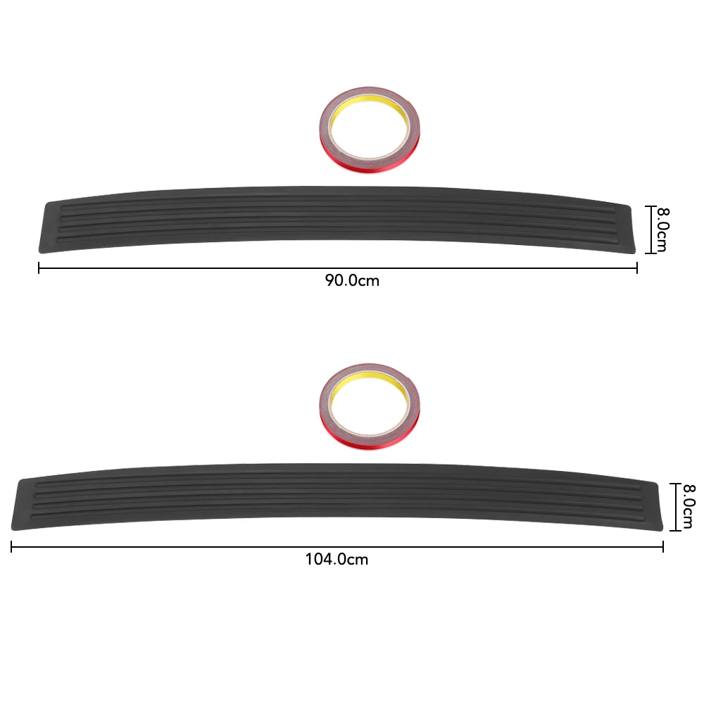Универсальный порог заднего бампера автомобиля/защитная пластина резиновая