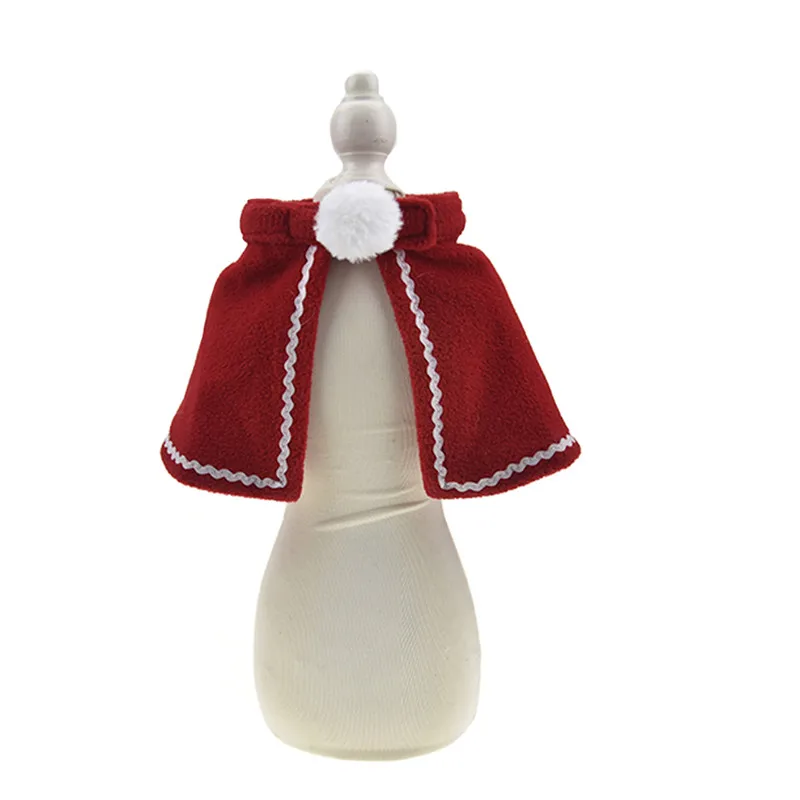 Рождественский костюм Санта Клауса с кроликом зимняя флисовая накидка для