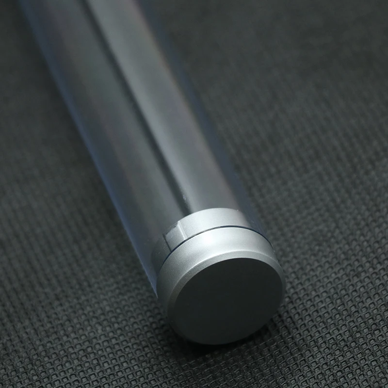 Пластик прозрачная трубка чехол с милой Форма ручка коробка для хранения