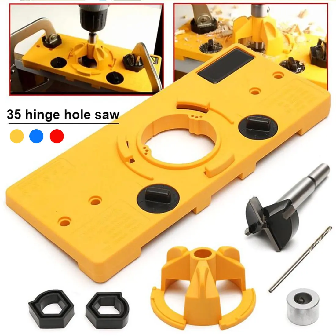 

Скрытые 35 мм чашки стиль шарнир джиг расточное отверстие плотник Форстнер бит DIY локатор точный деревянный монтажный шкаф аксессуары тоже