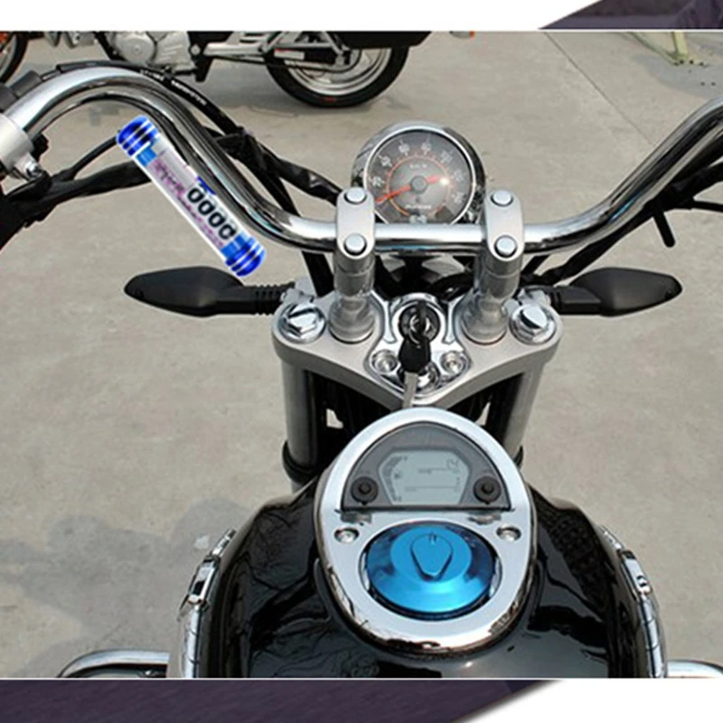 

Waterproof Universal Motorcycle Motorbike Tube Tax Disc Registration Label Stand Holder Scooter Accessories