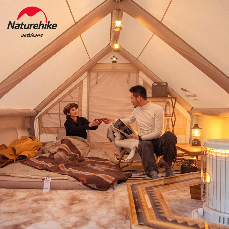 Надувная палатка Naturehike Air из 12 0 хлопка надувная для путешествий от солнца | Спорт