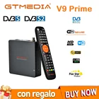 Спутниковый ресивер GTMedia V9 PRIME DVB-SS2S2X, встроенный Wi-Fi 1080P, 10 бит, поддержка H.265, обновленный Gtmedia V9 SUPER