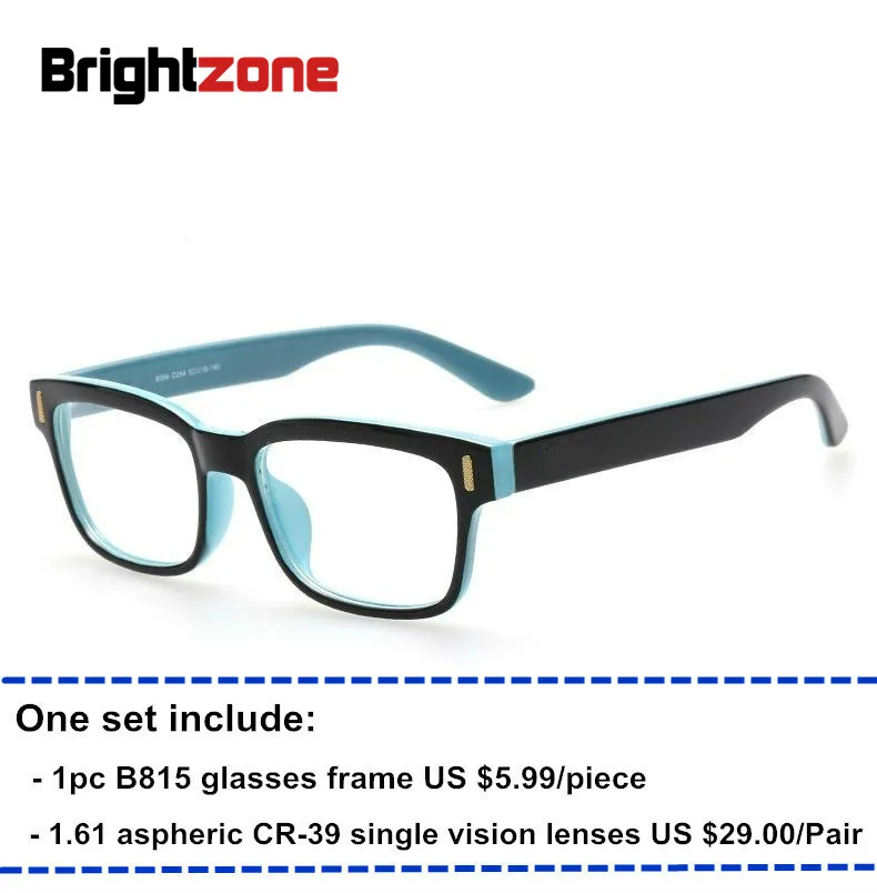 Новинка В стиле ретро & Винтаж унисекс очки по рецепту оправы для очков + 1 61 HMC