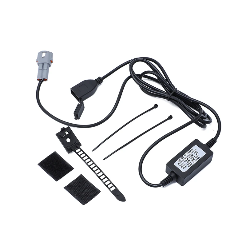 Cargador USB para Yamaha MT07 MT09 FZ07 FZ09, salida de CC 2A, entrada de 5V, 12V/24V, convertidor Plug and Play Tracer XSR700 auxiliar