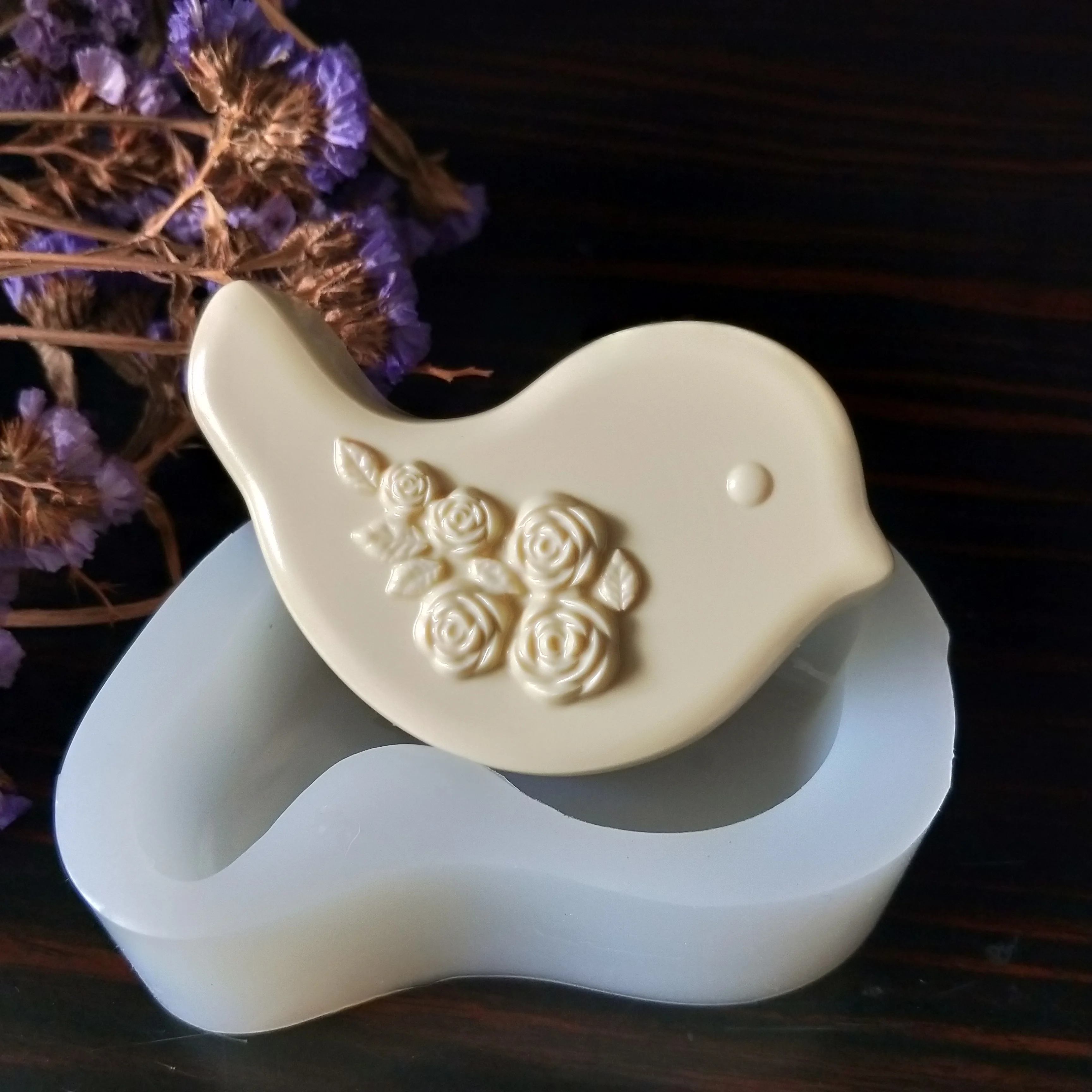 Силиконовая форма Роза мыльные формы из гипса шоколада свечей конфет глина смола