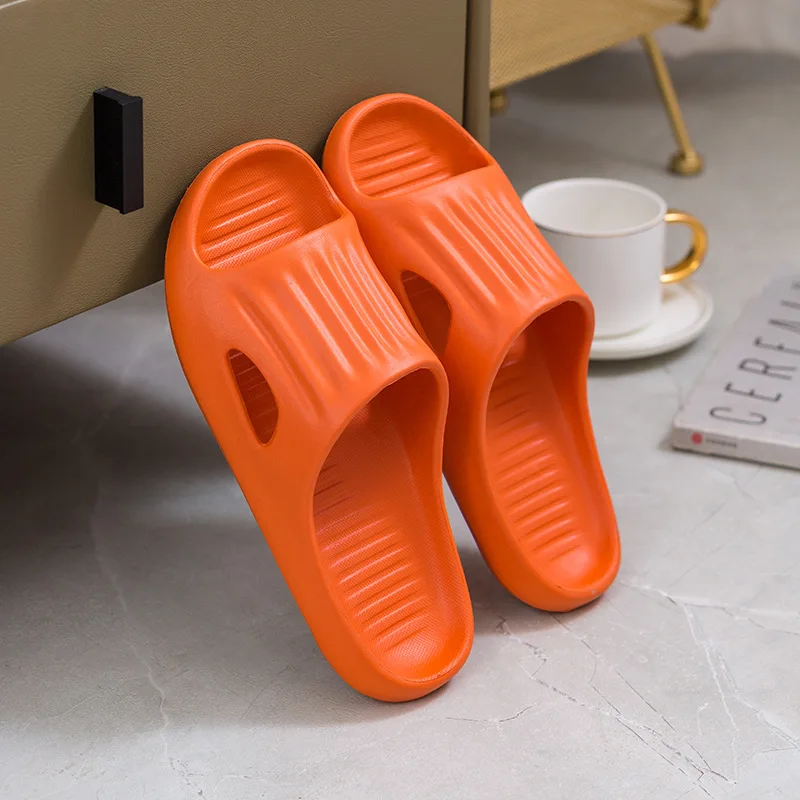 

2021 Women's Slippers Summer Beach Eva Soft Sole Slide Sandals Leisure Men Ladies Indoor Bathroom Anti-Slip Shoes