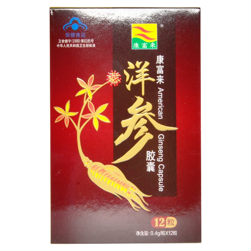 

Kangfulai ginseng capsule 0.4 g/grain of * 12 * 12 / box box of fatigue