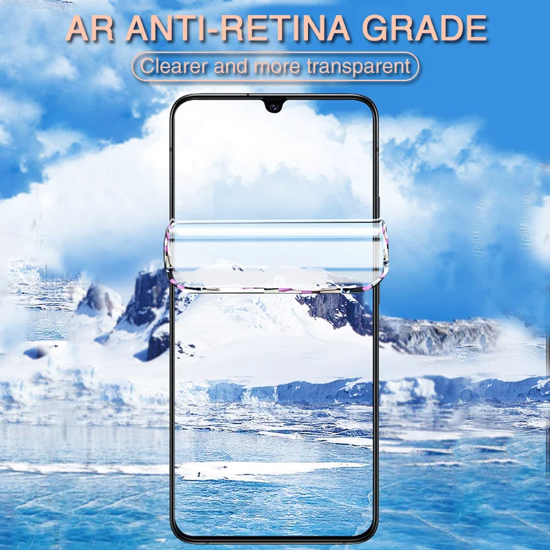 

Hydrogel Mobile Screen Protector Full Coverage Soft Film for Samsung A50, A10, A40, A20, A30, A20E, A70, A7, A51, A71, 1pc