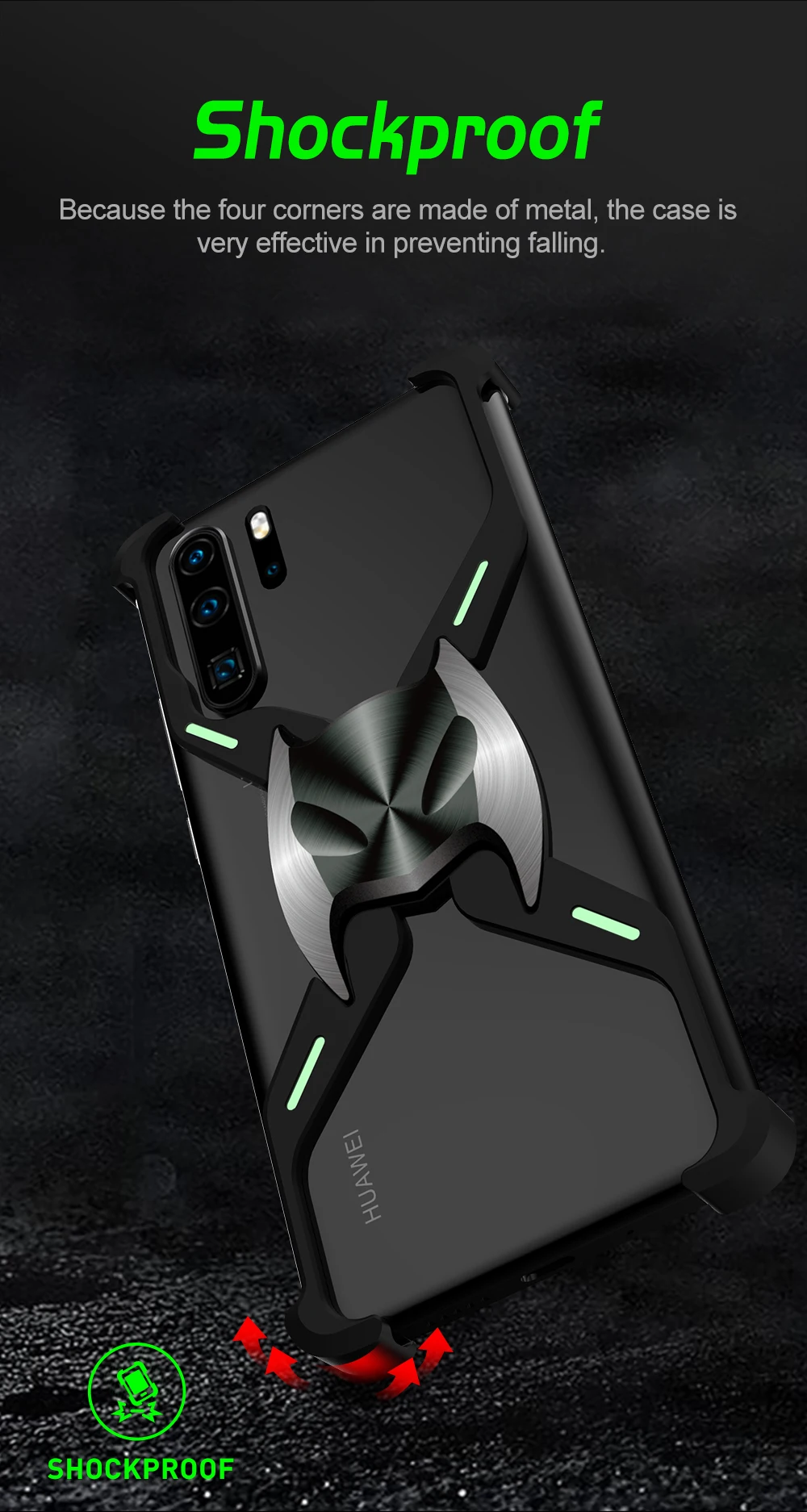 Алюминиевый магнитный адсорбционный светящийся чехол Бэтмен для huawei P30 Pro mate 20X5G чехол-Броня Железный человек чехол для телефона кожаная сумка