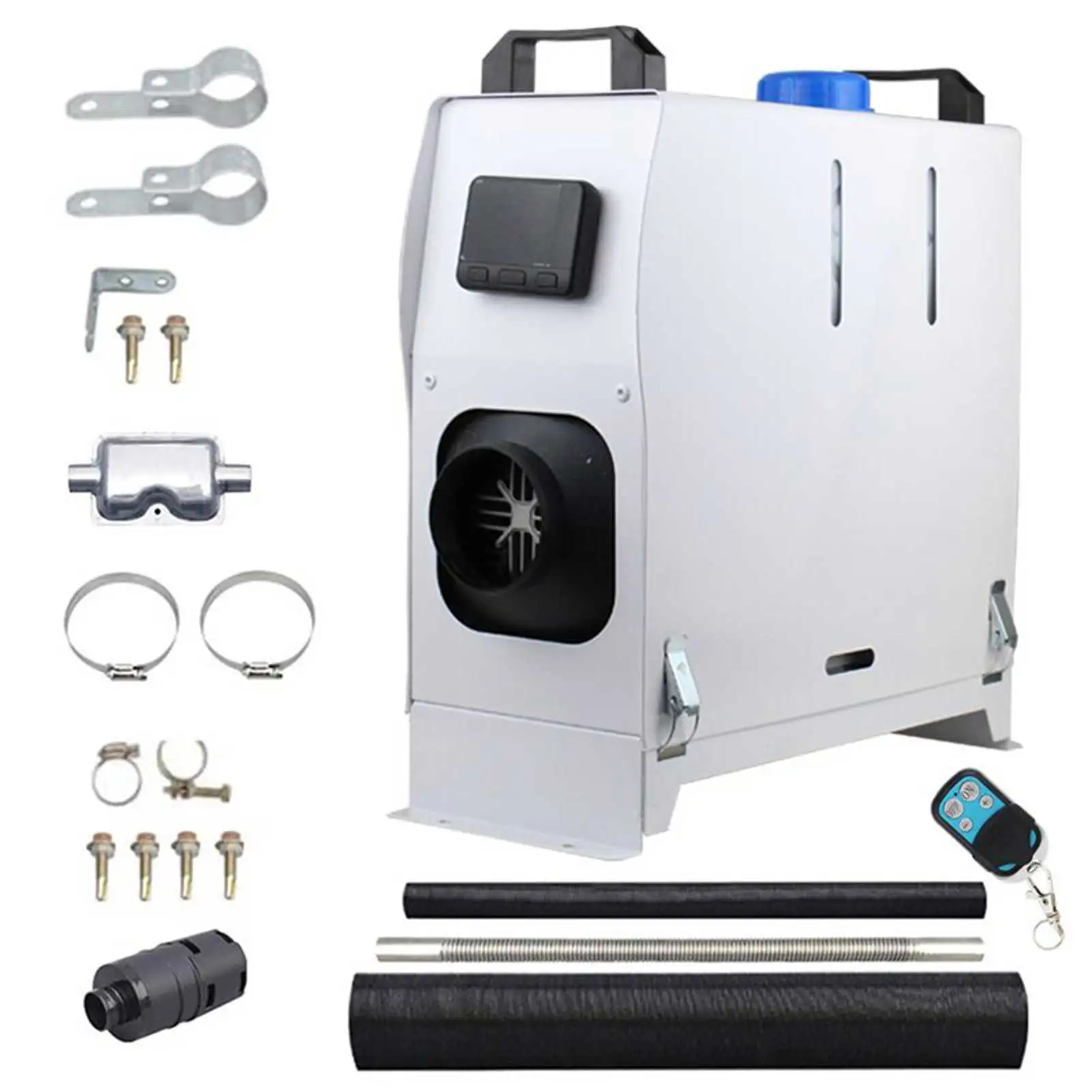 

12V 8KW Diesel Air Heater All In One Car Parking Heater Air Conditioner Machine Remote Control LCD Display For Truck Boat