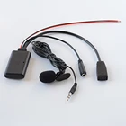 Автомобильный AUX аудио кабель адаптер Bluetooth Mic 10pin для BMW E46 320i 323i 325i CD 2002-06