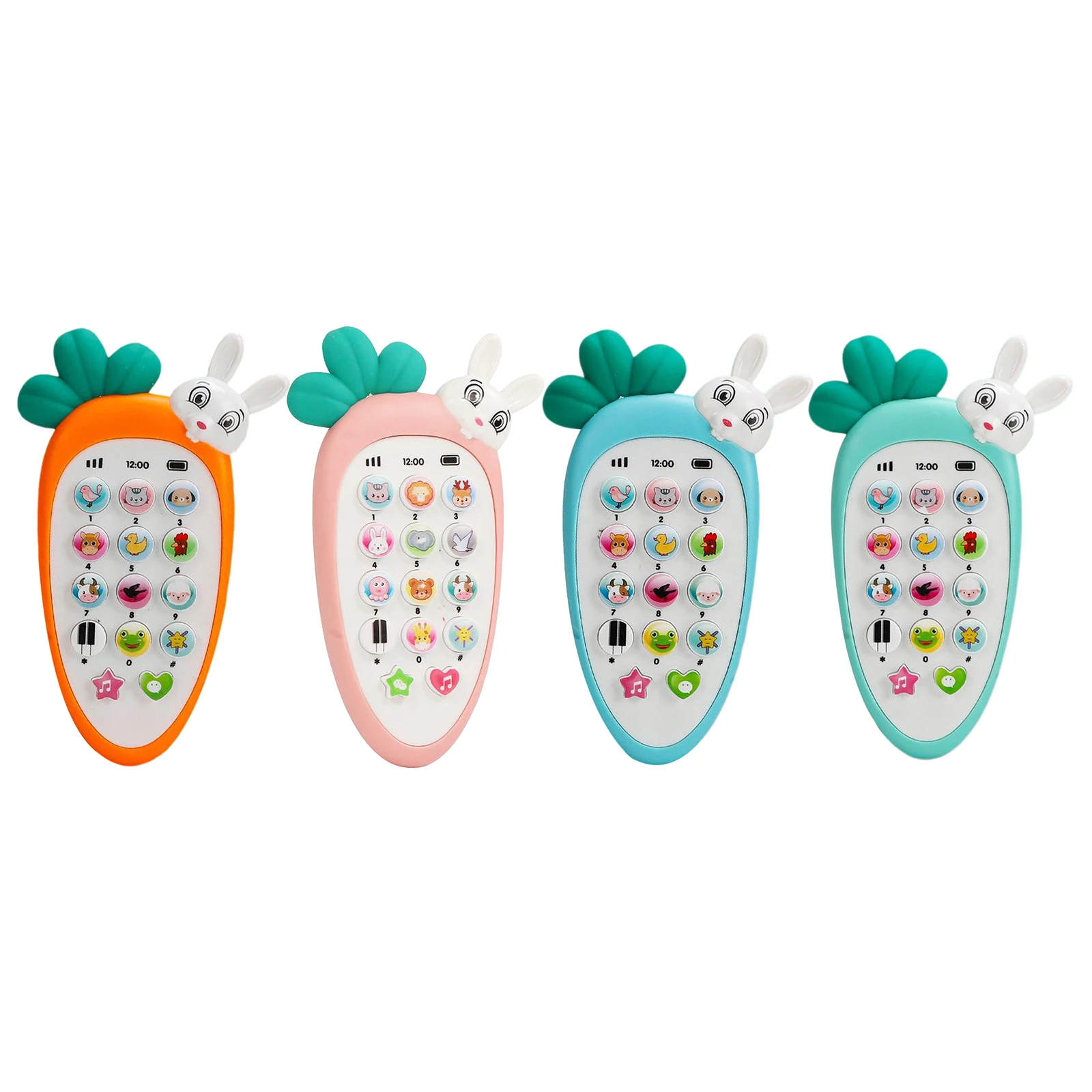 

Baby Kid Cartoon Musical Toy Mobile Phone Toddler Sound Hearing Learning