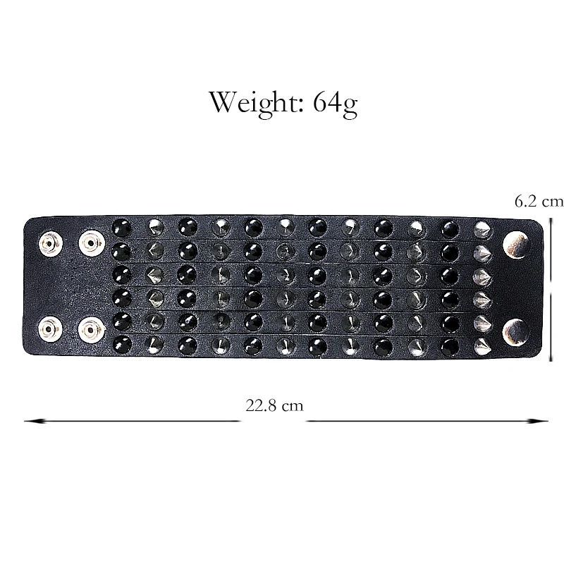 Браслеты YULUCH в стиле панк для мужчин ювелирные украшения молодых женщин