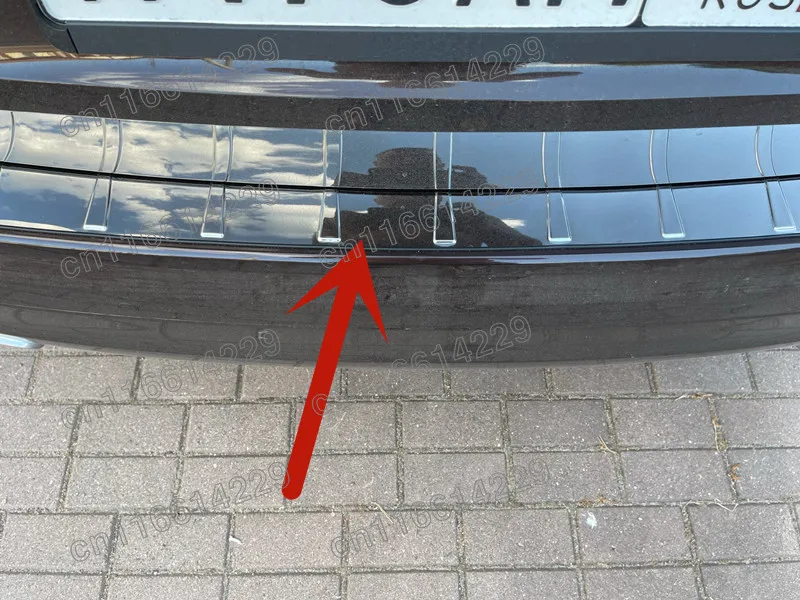 

Защитная накладка на задний бампер, накладка на протектор для Volvo XC60 2018 2019 2020 2021