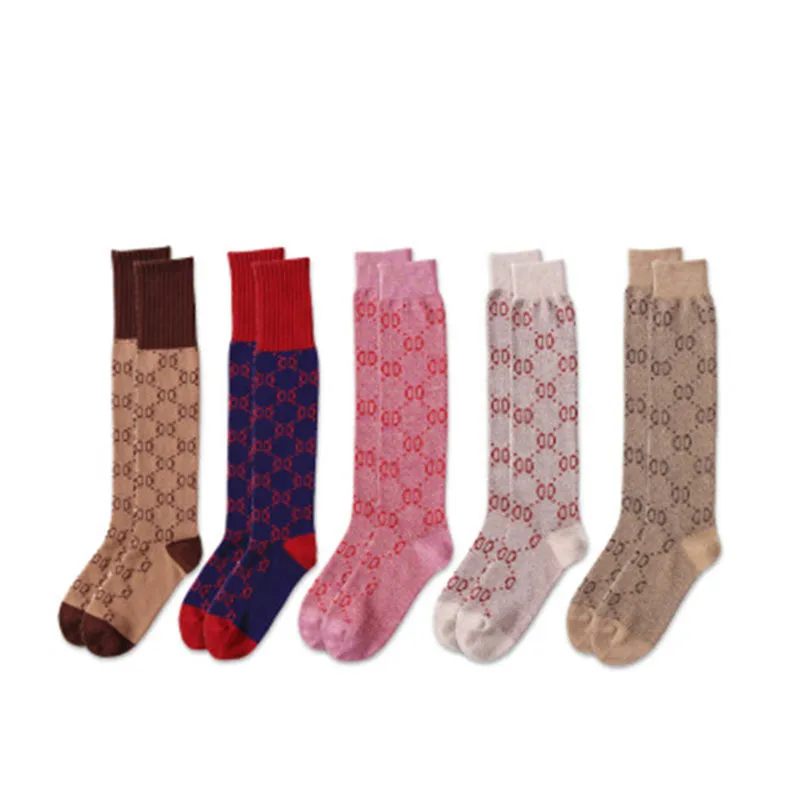 Fashion ladies cotton DD alphabet stockings style material street multiple styles to choose | Женская одежда