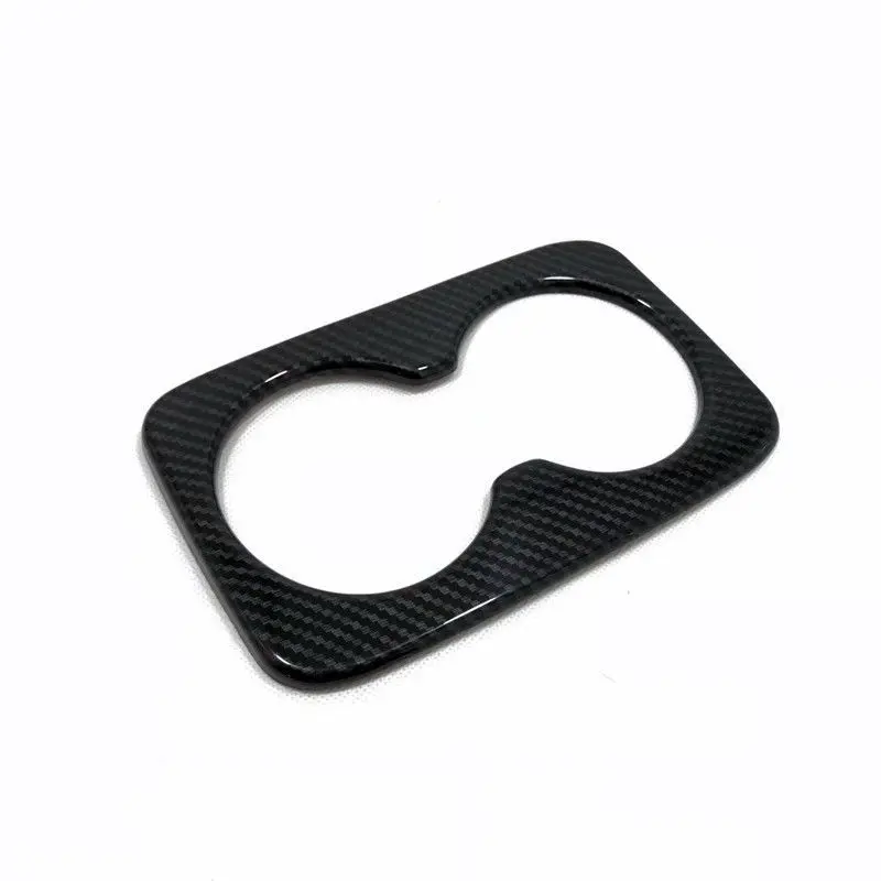 Новая задняя крышка для держателя стакана воды из углеродного волокна Jeep Grand Cherokee