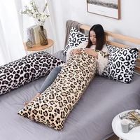 free shipping custom superfine plush equal body long pillow case soft velour fluffy cushion cover bed sofa ht psvpbc c