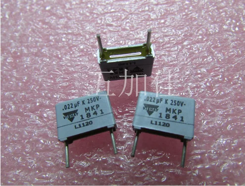 

Original New 100% MKP1841 250V0.022UF 250V22NF 250V223 film capacitor foot distance 11mm (Inductor)