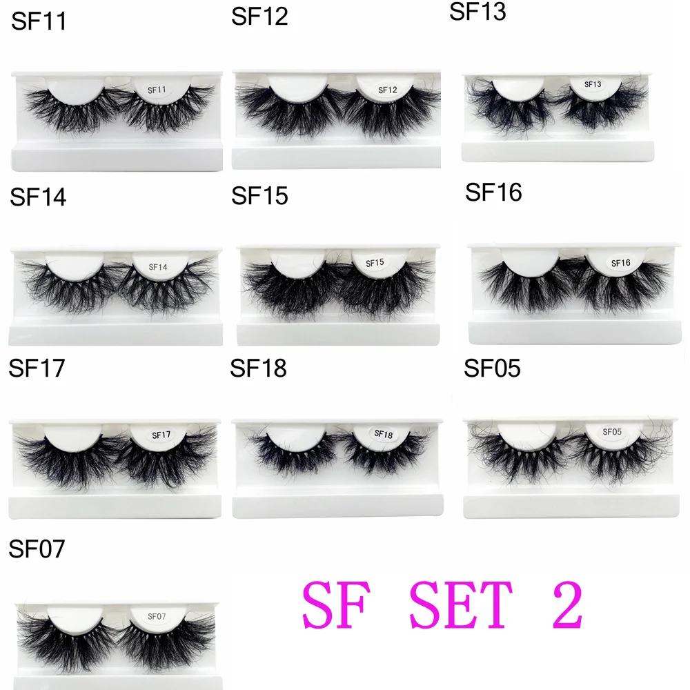 

Mikiwi 10/20//50/100 Wholesale 25mm Fluffy Mink Lashes Brushes Tweezers In Bulk Eyelashes Set Multi Pack Mink Lashes Kit