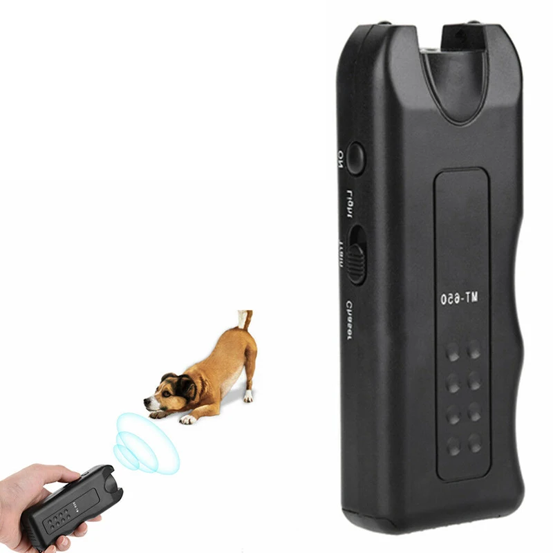 Ультразвуковой Собака Анти лай тренер Многофункциональный нежный антилай Chaser