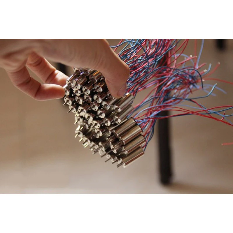 Супермагнитный двигатель NdFeB 8520 полый Круглая головка четыре/Шесть осей