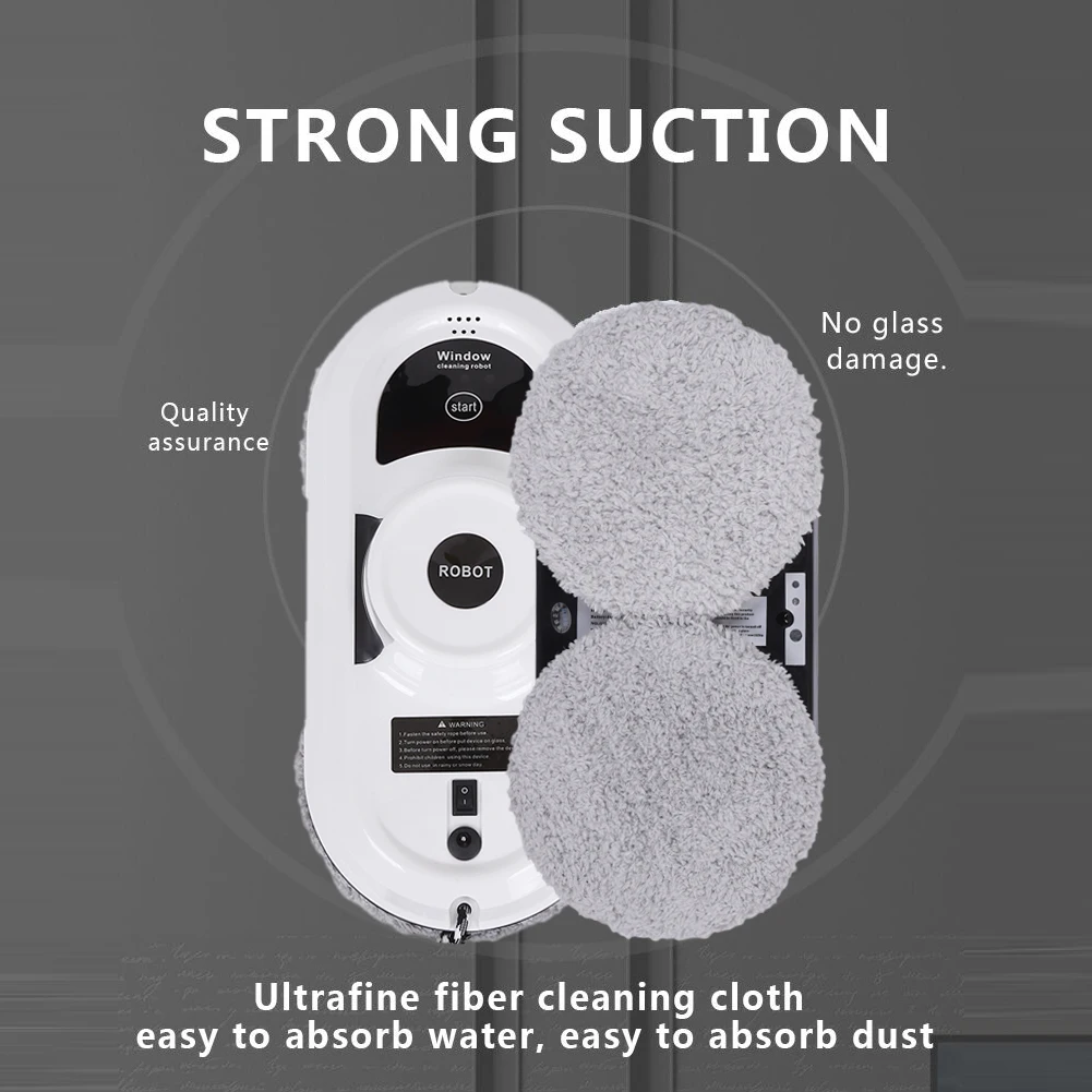 

Auto Window Cleaning Robot Vacuum Cleaner Electric Glass Cleaning Machine Anti-falling Remote Control Robot Vacuum Cleaner
