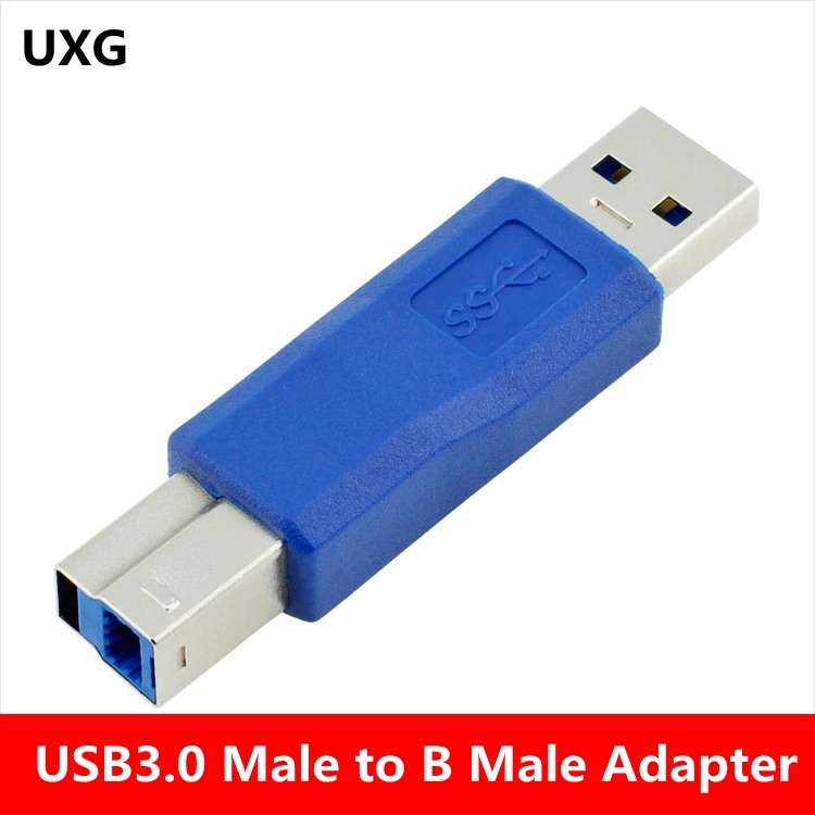 Стандартный Переходник USB 3 0 Type A на B переходник USB3.0 AM BM | Компьютеры и офис
