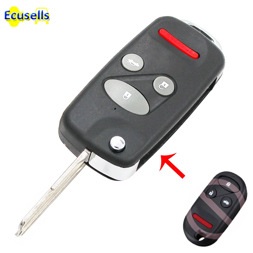 Переключатель модифицированный 3 + 1 кнопочный Складной флип пульт